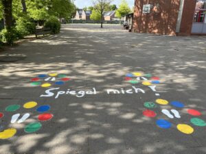 Schulhofmalaktion