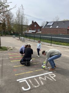 Schulhofmalaktion